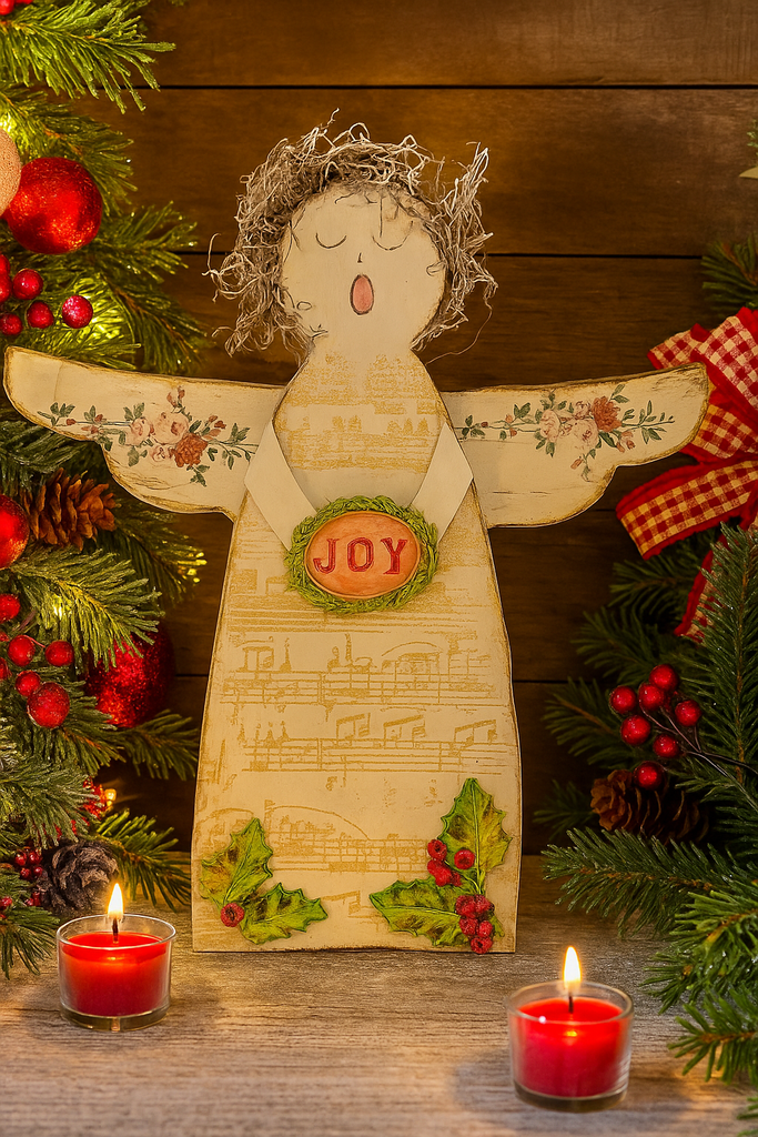 November Creative Class Wood Angel Workshop Tuesday, Nov, 18th 10-12