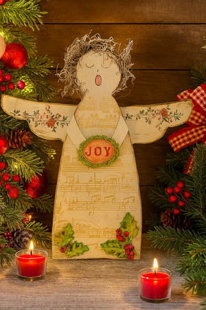 November Creative Class Wood Angel Workshop Tuesday, Nov, 18th 10-12